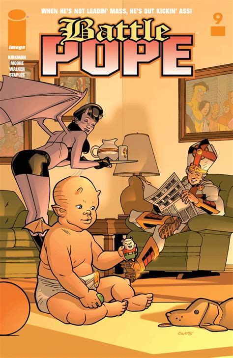 Robert kirkman on battle pope and the importance of diversification. BATTLE POPE #9 | Image Comics