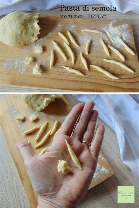 La pasta fresca e senza uova, è un primo piatto fondamentale della cucina italiana e farla in casa è sicuramente un vantaggio in termini di qualità e. Pasta di semola senza uova fatta in casa | Catia in cucina ...