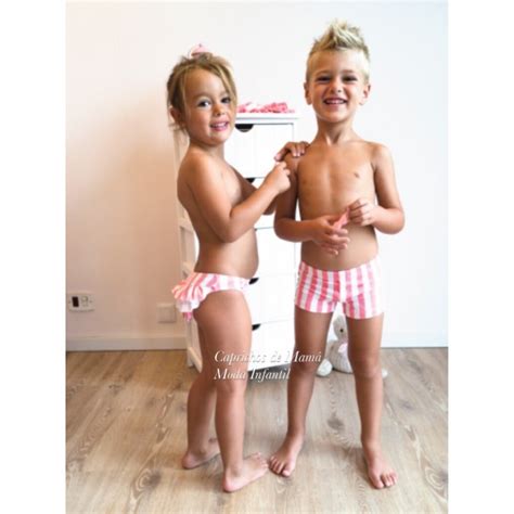 Bañador niña biarritz traje de baño bañadores tienda. Culetín niña Algodón rosa de Sonia Roura | Ropa Infantil