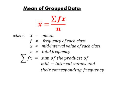 Look for the cumulative frequency which is just greater than or equal to that. Mean of a Grouped Data | IGCSE at Mathematics Realm