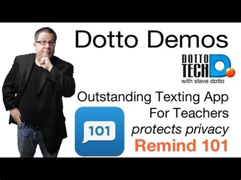 Take a giant leap forward and upgrade your group text messaging. Remind 101 - Terrific Teachers App -Text Students, Protect ...