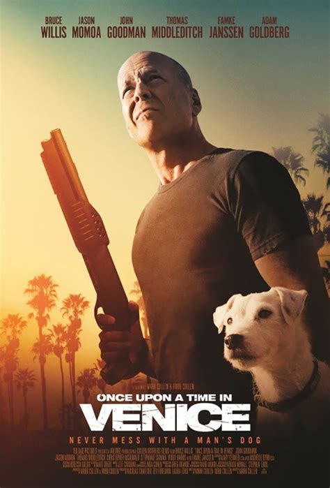 Detective seeks out the ruthless gang that stole his dog. Once Upon a Time in Venice (2017) Poster #1 - Trailer Addict