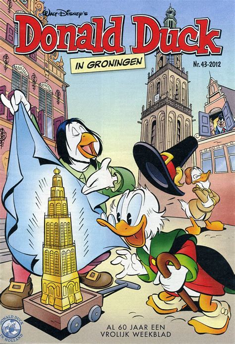 Oom donald kocht in één week tĳd meer boodschappen dan hĳ anders in een jaar doet! Donald Duck in Groningen laat ons lezen over de Groninger ...