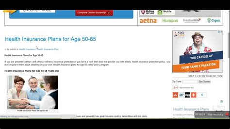 • virginia residents who lost their employer's group health insurance can apply for cobra or state continuation coverage in virginia. Health Insurance For Elderly Over 65 - YouTube