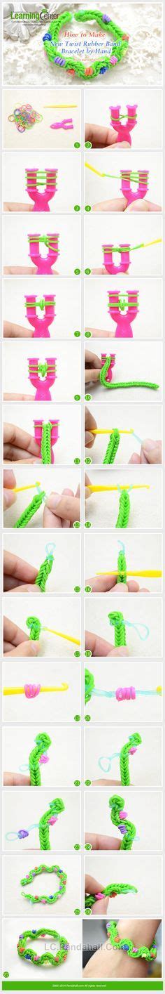 When holding your palm toward you, you'll see 2 bands. Making a Green Four-leaf Clover Rubber Band Loom Charm by ...