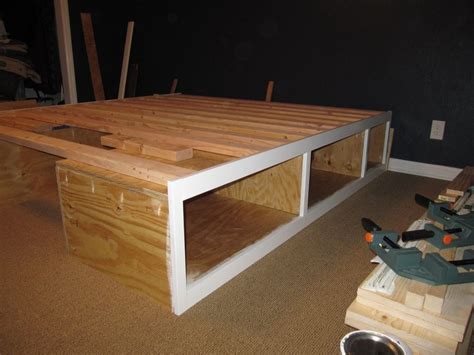 Maybe you would like to learn more about one of these? Bed boxes | Diy platform bed, Bed frame with drawers, Bed ...