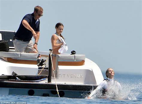 The couple welcomed three children during their marriage: Steve Jobs' widow enjoys yacht vacation with their kids | Daily Mail Online