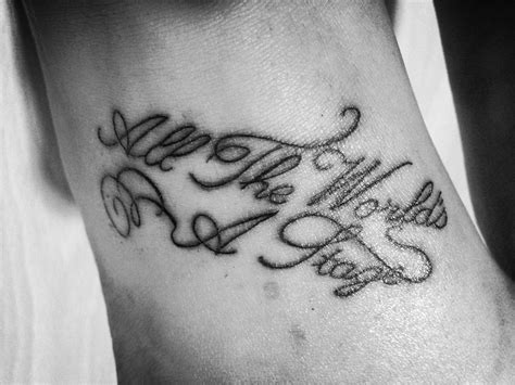 Sybils female forebears had valiantly backed up their husbands as distant. All the world's a stage tattoo shakespeare | Badass ...