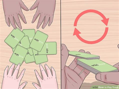 Then, the wild card can be moved to another spot. How to Play Trash: 10 Steps (with Pictures) - wikiHow