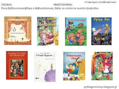 «η 23η απριλίου έχει καθιερωθεί διεθνώς από την unesco ως 'παγκόσμια ημέρα βιβλίου' και για το λόγο αυτό την επιλέξαμε, σε συνεργασία με. Πυθαγόρειο Νηπιαγωγείο: ΠΑΓΚΟΣΜΙΑ ΗΜΕΡΑ ΒΙΒΛΙΟΥ -" Ο ...