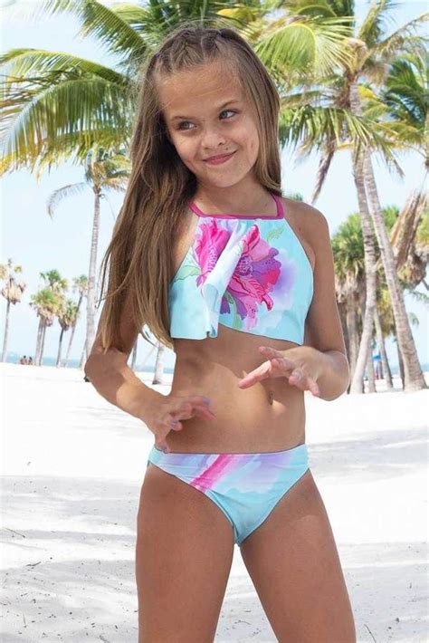 Enjoy of watching real camel toe clips of we love camel toes. ANJA - Floral Watercolor Bikini | Swimwear girls, Girls ...