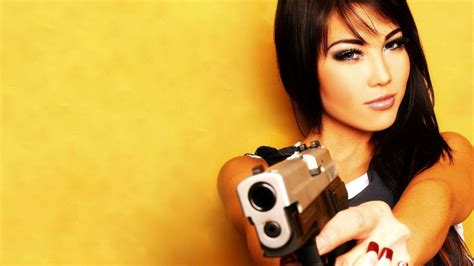 Tons of awesome cool gun wallpapers to download for free. Girls & Guns HD Wallpaper | Background Image | 1920x1080 ...