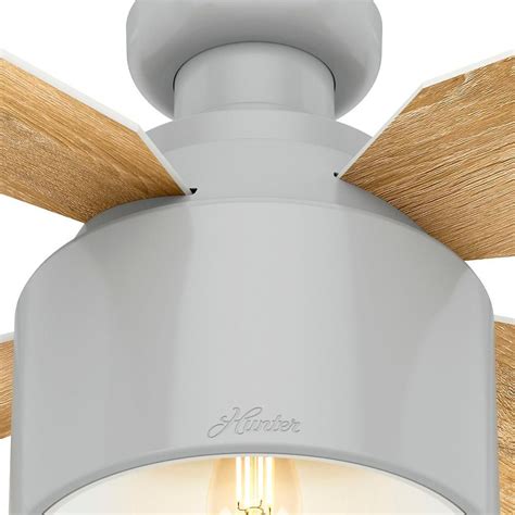 A low profile ceiling fan with lights is a fantastic addition to any home and indeed almost any room in the house. Hunter Cranbrook 52 in. LED Low Profile Indoor Dove Grey ...