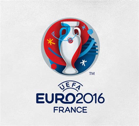 Uefa european football cup official logo. Euro 2016 logo unveiled | Logo Design Love