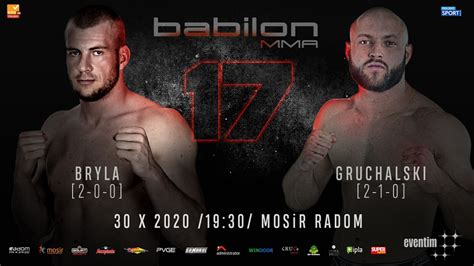 2/12/2021 babilon mma last opponent: Sławomir Bryla vs. Dawid Gruchalski na Babilon MMA 17 w ...