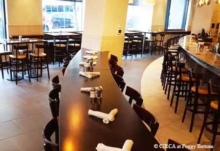 This location is not metrorail accessible. CIRCA at Foggy Bottom Restaurant Washington DC Reviews | Gayot