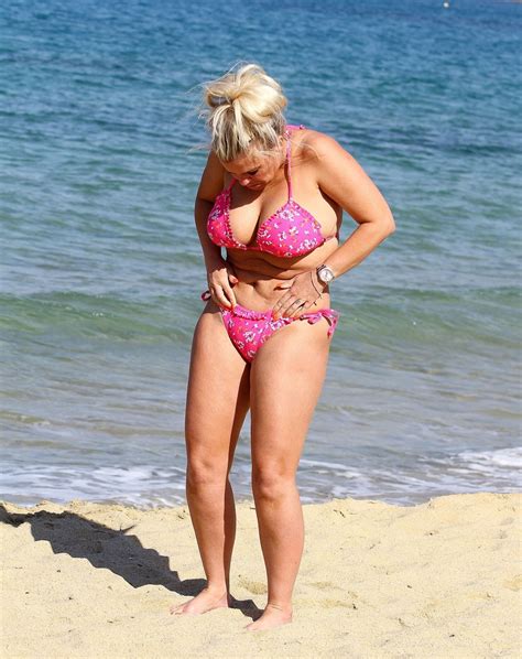The atomic kitten star, 39, who has recently lost two stone, donned a number of ensembles as she posed up a storm for the photo shoot. KERRY KATONA in Bikini at a Beaches on Mykonos Island 06 ...