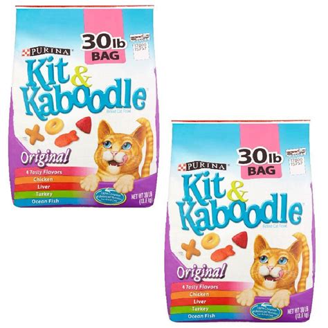 Treats members receive free shipping on orders over $49.00, prior to taxes & after discounts are applied. Purina Kit and Kaboodle, Dry Cat Food, Original, 30 Lb Bag ...