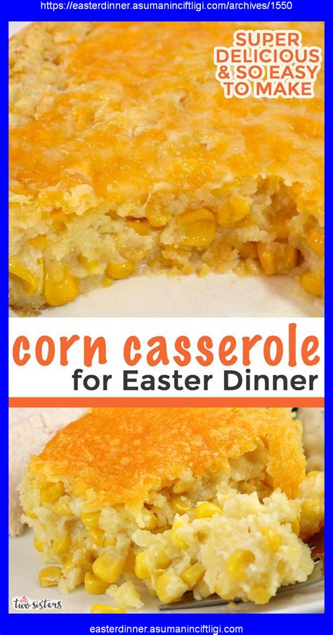 From traditional easter ham and roast lamb to fresh asparagus and cheesy potato casserole, find all the recipes you need to create a delicious menu for your easter dinner. best Corn Casserole for Easter Dinner in 2020 | Easter ...