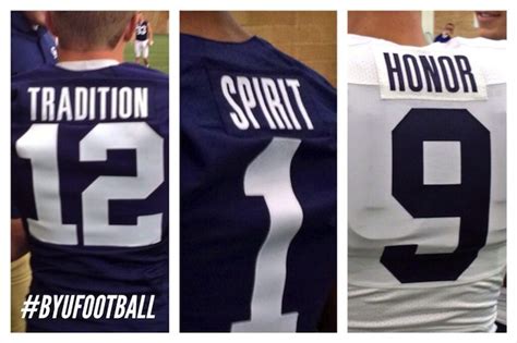 Here are the new uniforms with powder blue, royal, and navy sets. New Byu Football Uniforms