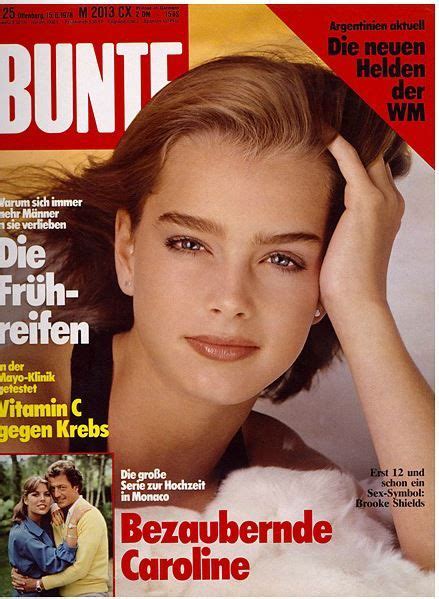 By then shields, who began modelling at 11 months, had achieved national notoriety: 1978: Brooke Shields | Covers | Pinterest | Brooke shields ...