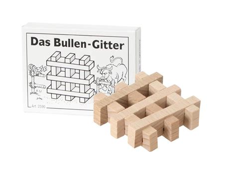 Ein kreuz aus nur 3 teilen zu bauen, sollte eigentlich zu schaffen sein. Mini Puzzle Das Bullengitter