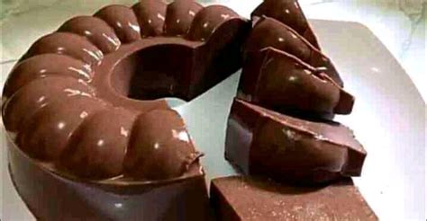 Resep cara membuat puding coklat vla lembut. Cara membuat puding coklat Kekinian