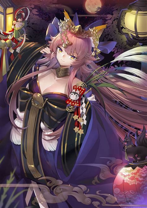 Tamamo no mae is a figure in japanese mythology known as a miko shaman during the heian period. Tamamo Fate