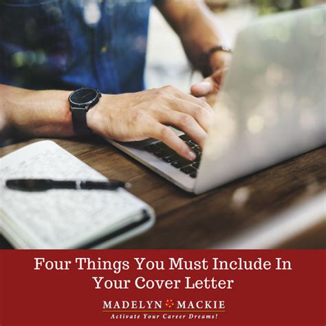 Cover letter examples in different styles, for multiple industries. Four Things You Must Include In Your Cover Letter ...