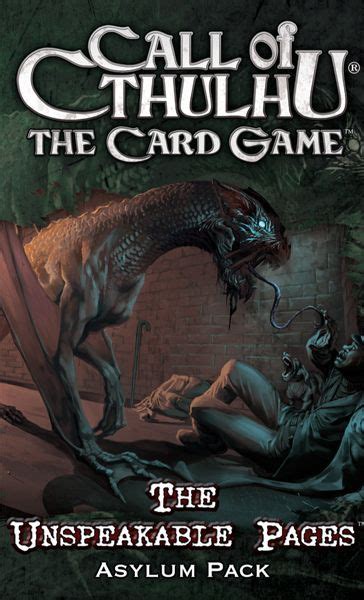Call of cthulhu card game. Call of Cthulhu: The Card Game - The Unspeakable Pages