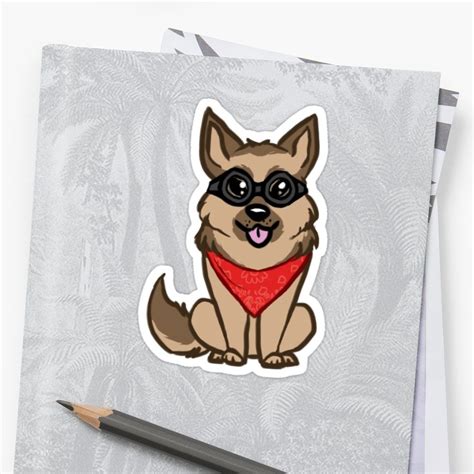 'Dogmeat Sticker' Sticker by Kasye | Stickers, Stickers stickers, Transparent stickers