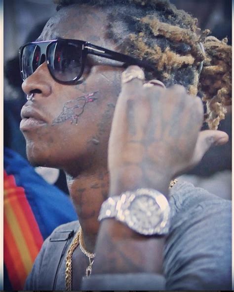 If i thought this was going to ruin my face or i didn't want this, i wouldn't have done it. Young Thug just got a Gucci Mane ice cream tattoo on his ...