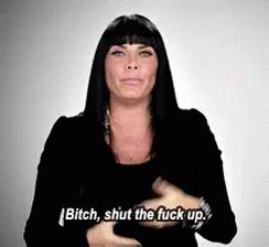 Well i guess you are right about that cheezburger.com. Enough GIF - ShutUp STFU MobWives - Discover & Share GIFs