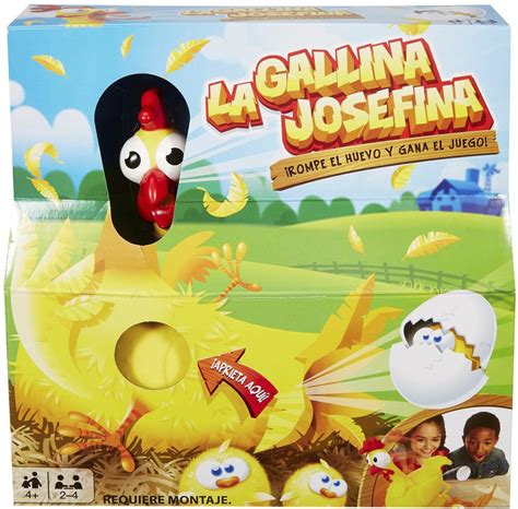 Mattel games la gallina josefina juego de mesa. Mattel Games La Gallina Josefina, juego de mesa infantil ...