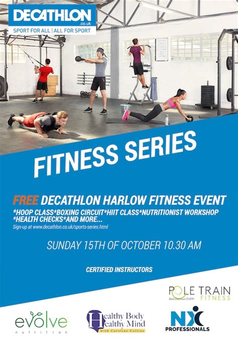 The gruelling decathlon consists of: Your Harlow