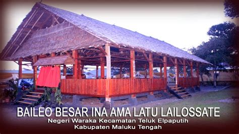 Nama baileo sendiri berasal dari bahasa maluku selain itu, rumah adat baileo juga memiliki gaya arsitektur khas dimana dibuat dengan model rumah panggung dan dibangun tanpa adanya dinding. Baileo Adalah Model Rumah Adat Dari - Sekitar Rumah