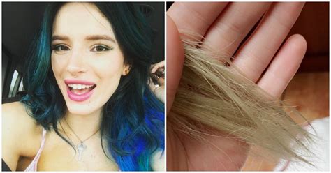 Follow me to see her hottest unseen (leakez) pictures etc. Bella Thorne Dyes Hair Blonde | Teen Vogue