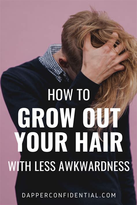 While it's damp, use a. How to Grow Your Hair Out: A Guide for Men in 2020 (With ...
