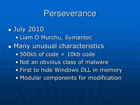 The method can be used for dating of sediments from either a. PPT - How Stuxnet changed the landscape for plant ...