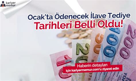 Göre yapılacak ilave tediyenin birinci yarısının 29 ocak, diğer yarısının ise 11 mayıs 2021 tarihinde ödenmesine Kamu İşçileri için Ocak'ta Ödenecek İlave Tediye Ne Zaman ...