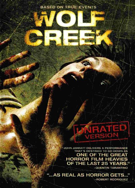 If most recent horror flicks seem a bit bloodless to you, then make haste to wolf creek, a genuinely unpleasant aussie shocker that finds three young travellers at the mercy of outback psycho mick taylor (john. Wolf Creek (2005) | Classic horror movies, Horror movies ...