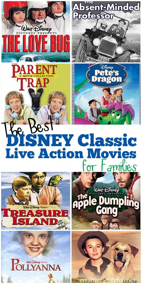 The action movie is resilient. Top 10 Disney Classic Live Action Movies for Families ...