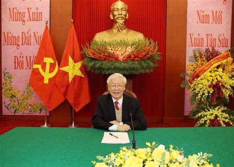 Quan trọng nhất là sự đồng lòng ủng hộ của nhân dân. Điện đàm giữa Tổng Bí thư, Chủ tịch nước Nguyễn Phú Trọng ...