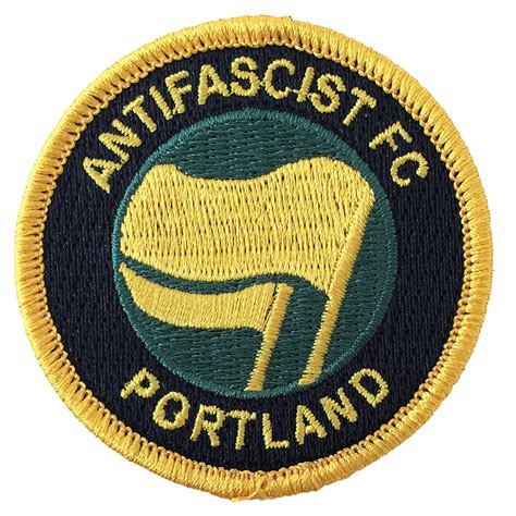 Antifascist FC: Black, Green & Gold - PTFC Patch Patrol