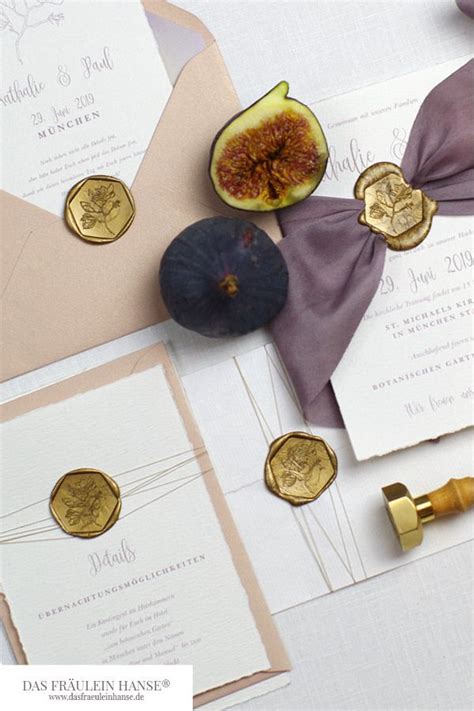 Eine pfiffige einladungskarte zur goldenen hochzeit. Einzigartige Einladungskarten zur Hochzeit in zarten Pastelltönen (Mal… | Siegelstempel ...