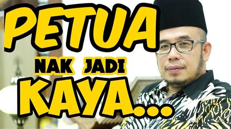 Ramai yang beranggapan senang nak jadi kaya dengan jual produk menerusi internet, tapi tak ramai yang tahu cara yang betul. Petua nak jadi kaya - Dr MAZA - YouTube