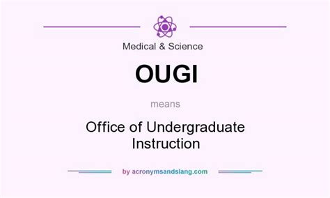 Undergraduate degree an undergraduate degree (also called first degree or simply degree) is a colloquial term for an academic degree earned by a person who has completed undergraduate courses. What does OUGI mean? - Definition of OUGI - OUGI stands ...