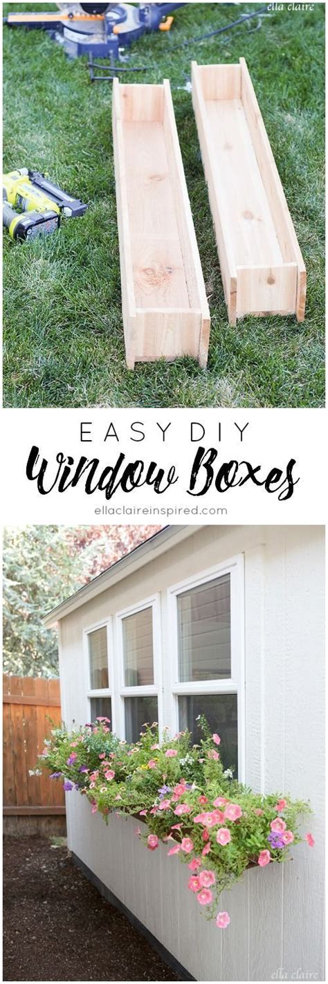 Perfect for homes, apartments, dorm rooms and. Throw together these easy DIY window boxes to add charm to ...