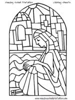 Check out our anime stained glass selection for the very best in unique or custom, handmade pieces from our suncatchers shops. Stained Glass Coloring Pages - Bible story images for ...