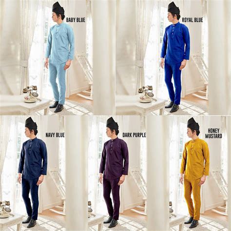 Baju melayu idaman jejaka handsome kat luarsana. BAJU MELAYU KLASIK LIMA WAKTU BY HQ,DESIGN TERBARU 2020 ...